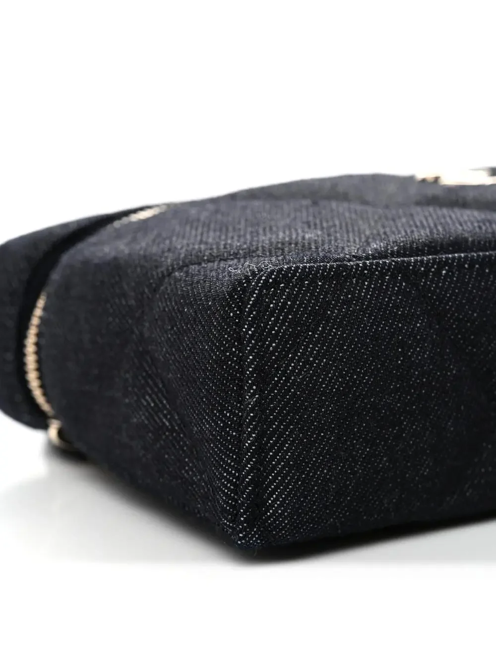 Chanel Denim Quilted Top Handle Slim #357463C44B